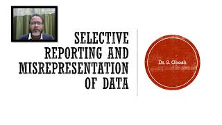 Selective Reporting and Misrepresentation of Data [upl. by Haidabo]