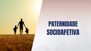 Paternidade socioafetiva [upl. by Augie]