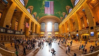 Walking Tour of Grand Central Terminal — New York City 【4K】🇺🇸 [upl. by Lavinie]