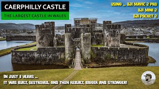 Caerphilly Castle  The Largest in Wales 2nd in Britain [upl. by Sarad247]