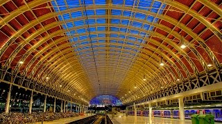 A Walk Around Londons Paddington Railway Station [upl. by Harlie836]