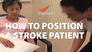 How To Position A Stroke Patient [upl. by Hafirahs]