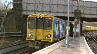 Half an Hour at 216  Birkenhead North Station 1022017  Class 507 508 terminus [upl. by Edla]