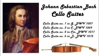 Johann Sebastian Bach  Cello suites in 432 Hz great for reading or studying [upl. by Bj35]