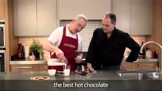 How to make a hot chocolate using an aerolatte milk frother [upl. by Gillmore707]