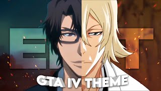 Aizen x Urahara  GTA IV Theme Edit [upl. by Claudelle]